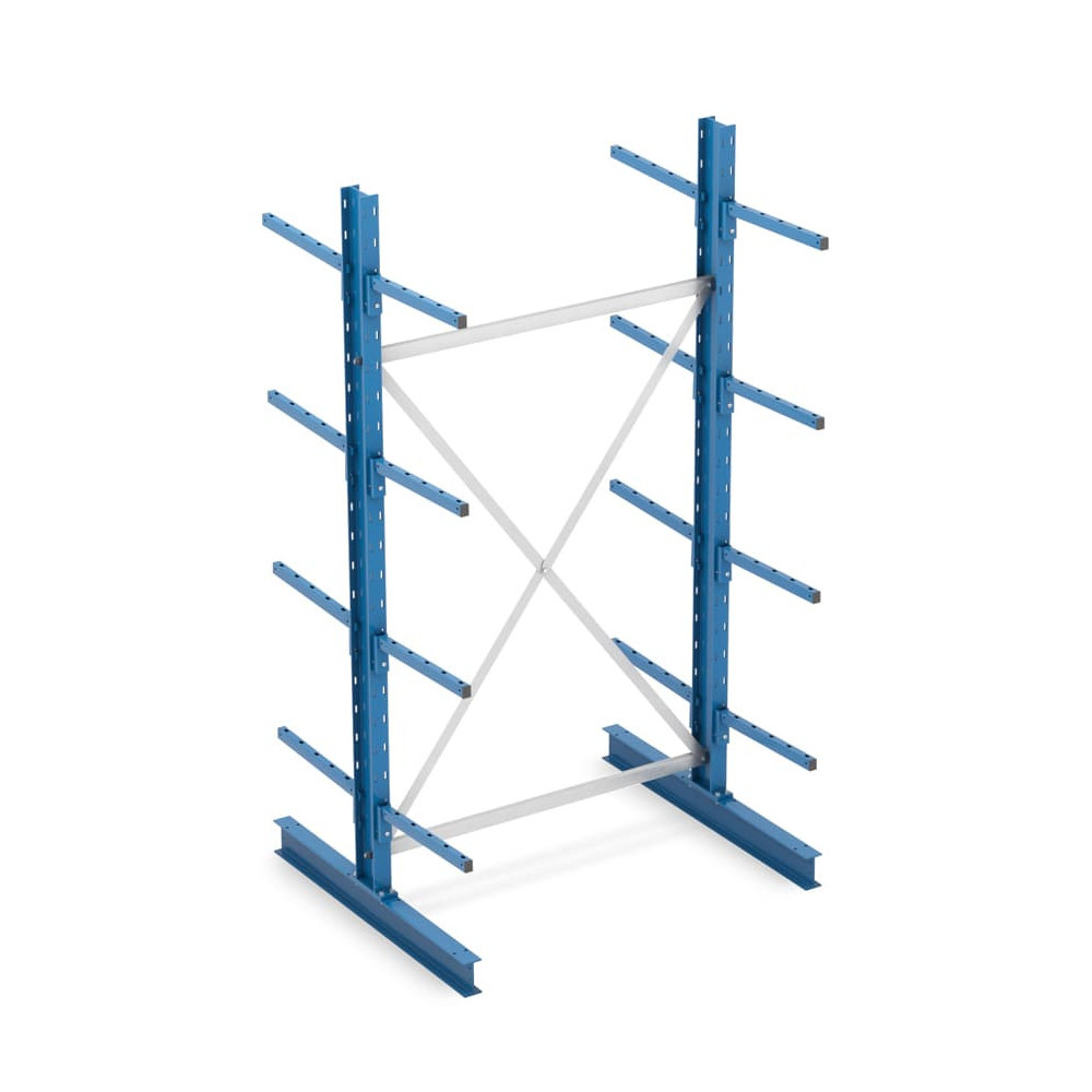Estantería Cantilever doble desde arriba Estantería Cantilever doble desde arriba