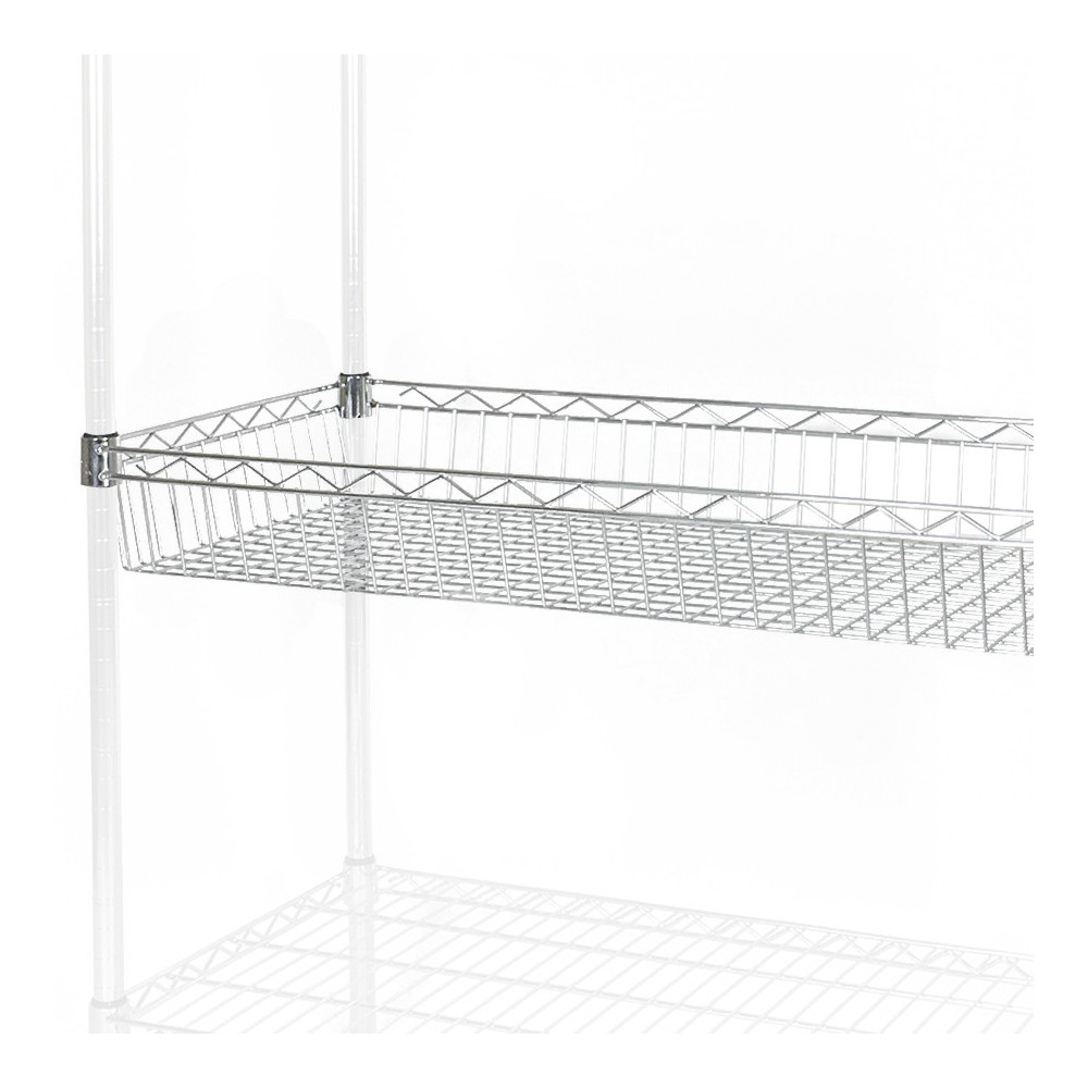 Cesta de acero cromado