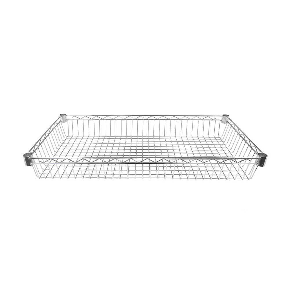 Cesta de acero cromado