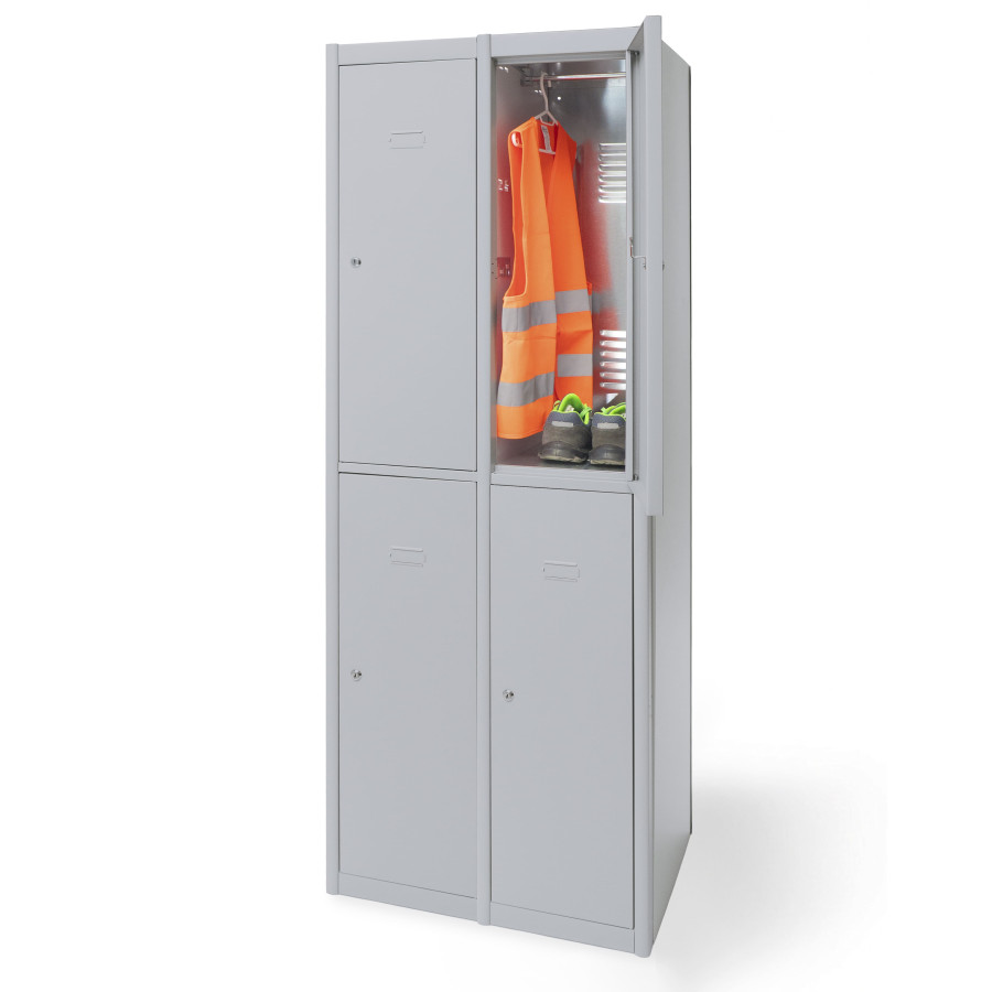 Szafki ubraniowe LockerPro drzwi 2 korpusów 2