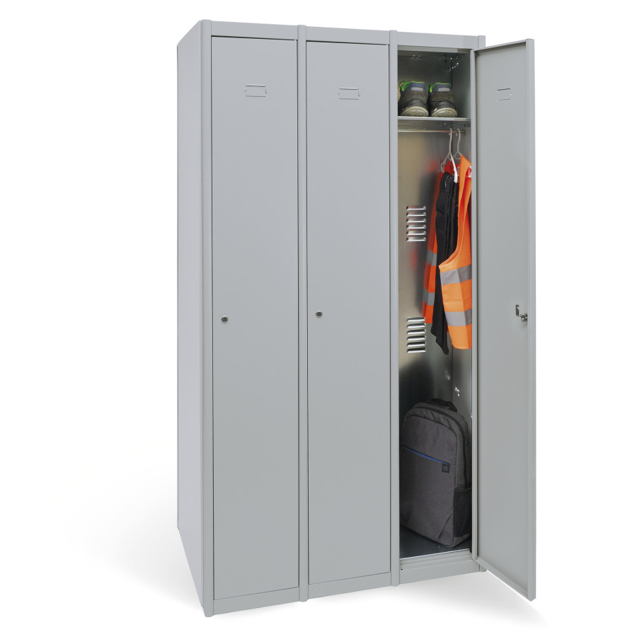 Szafki ubraniowe LockerPro drzwi 1 korpusów 3