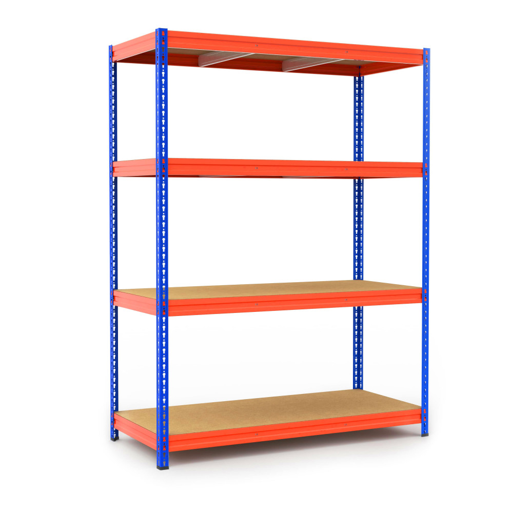 Estantería C-Plus 400 Azul y Naranja cargada Estantería C-Plus 400 Azul y Naranja cargada