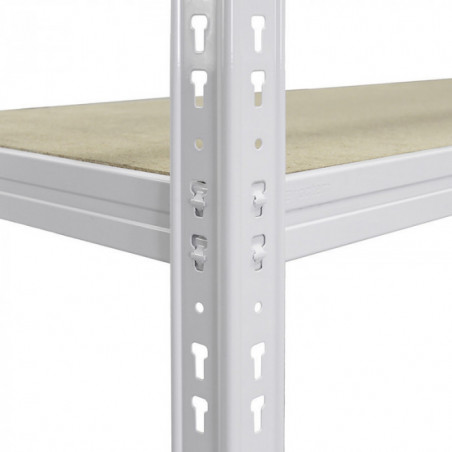 Estantería C-Max 200 blanca con aglomerado