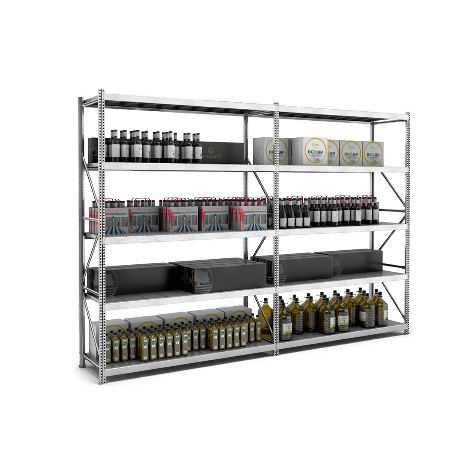 Regały do sklepów i hotelarstwa