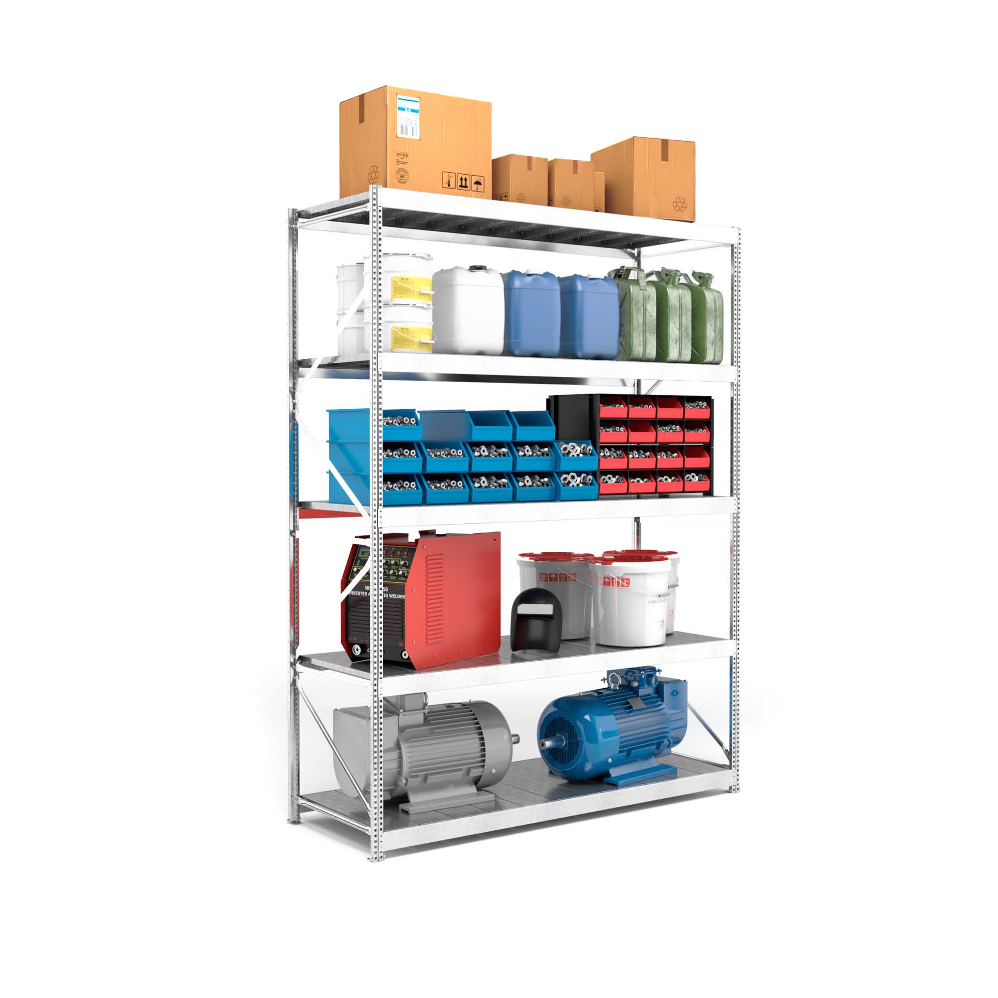 Regały ze stali galwanizowanej