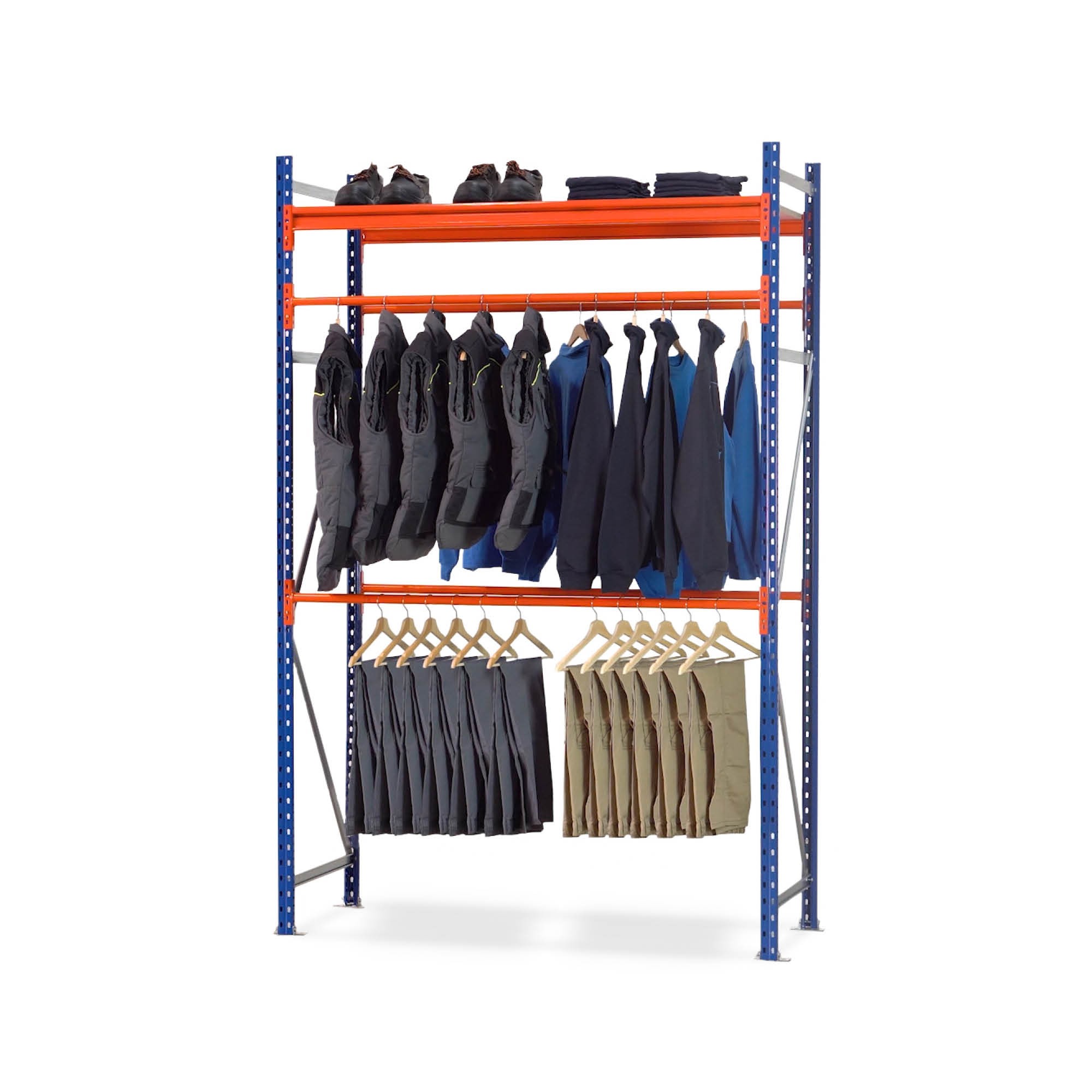 Regały do wieszania odzieży