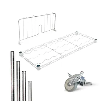 Chromowane elementy stalowe