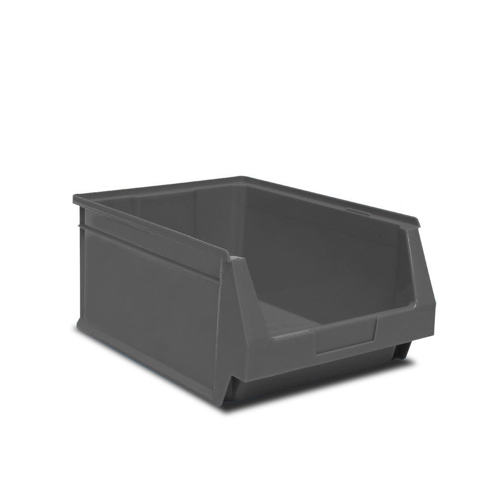 Pojemniki koloru szarego